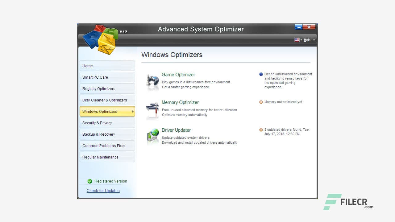 Advanced System Optimizer 3.81.8181.234