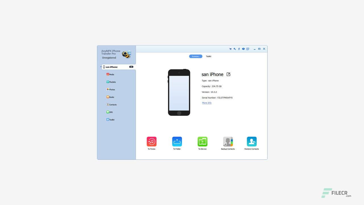 AnyMP4 iPhone Transfer Pro 9.2.20