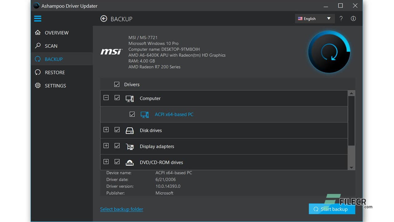 Ashampoo Driver Updater 2.5.0