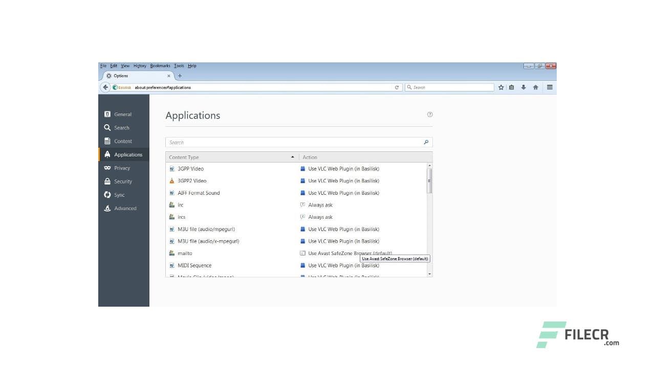 Basilisk Web Browser 2025.02.22