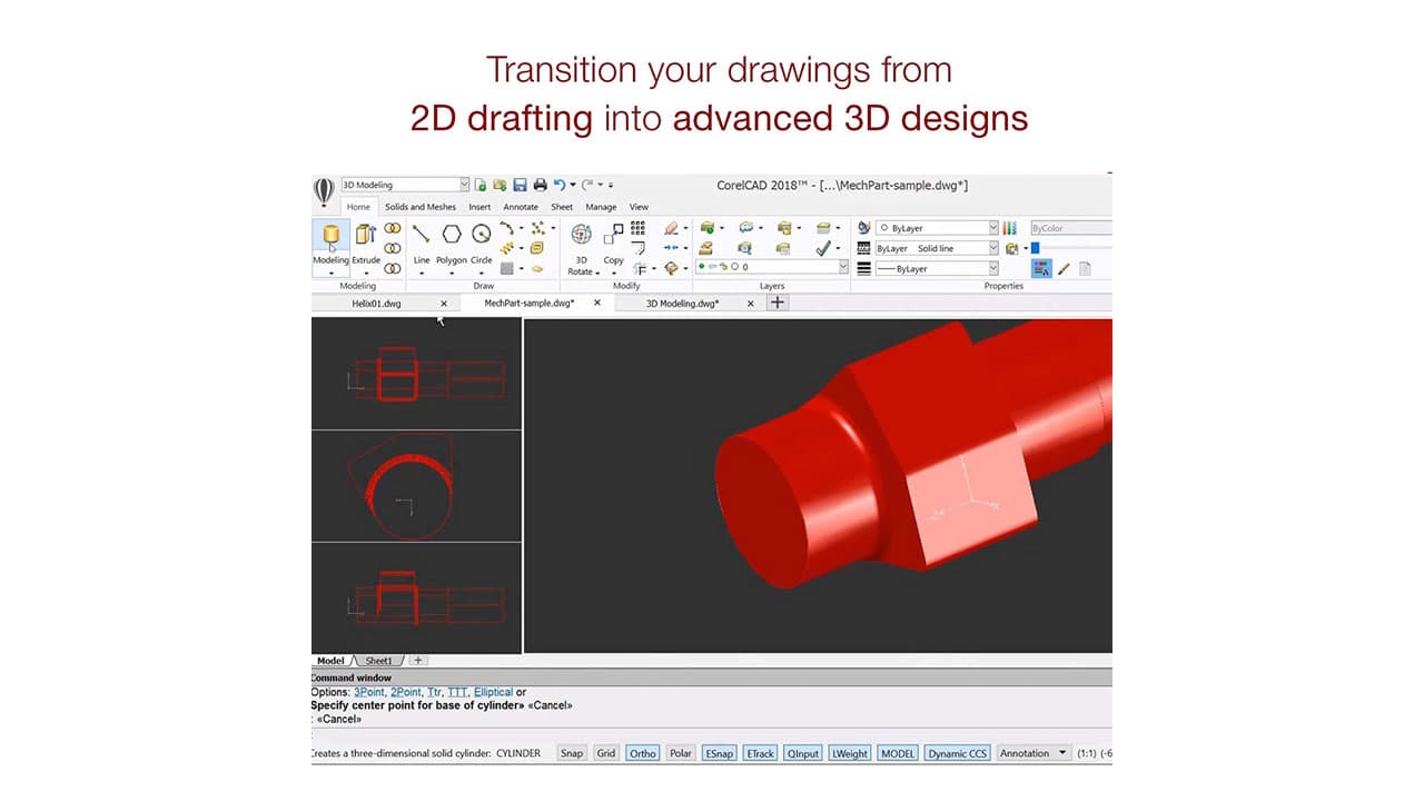 CorelCAD 2023 v2022.5 Build 22.3.1.4090