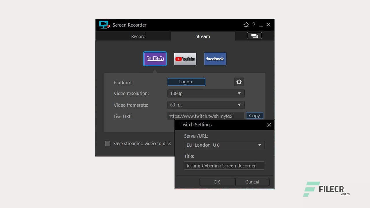 CyberLink Screen Recorder Deluxe 4.4.1.31427