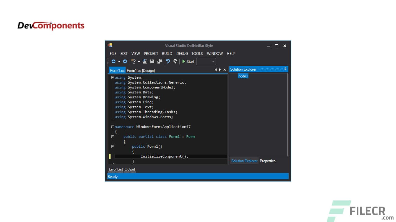 DevComponents DotNetBar 14.1.0.37
