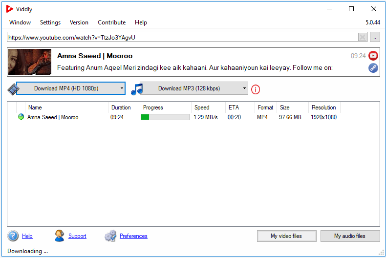 Viddly YouTube Downloader Plus 5.0.396