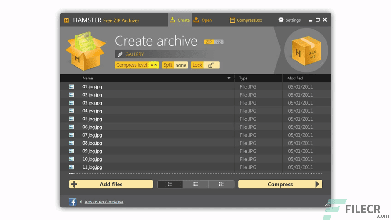 Hamster ZIP Archiver 4.0.0.59