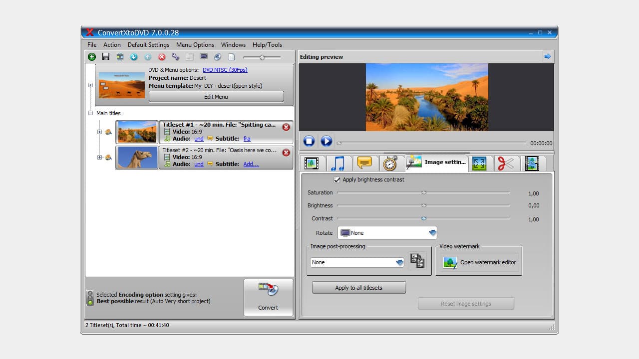 VSO ConvertXtoDVD 7.5.0.137