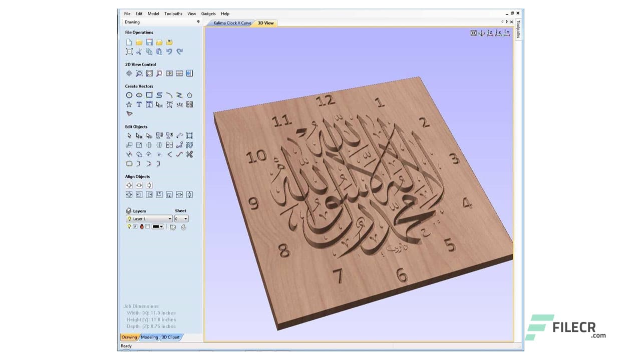 Vectric Aspire Pro 12.504