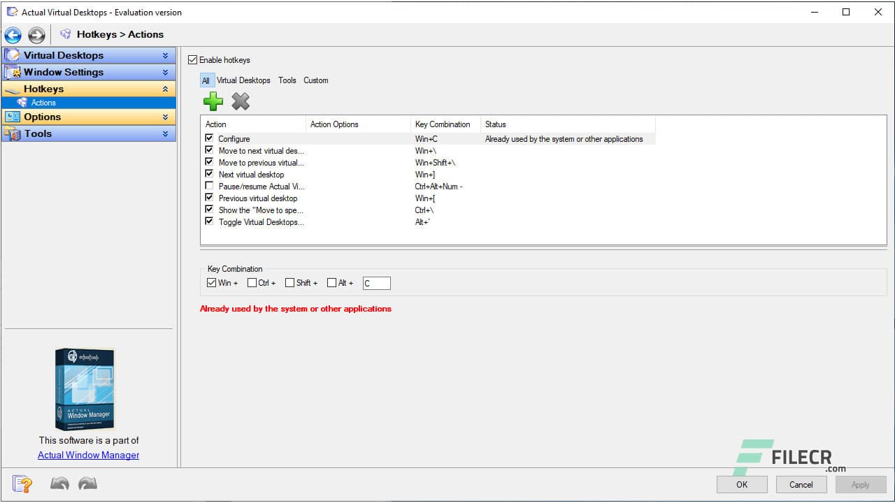 Actual Virtual Desktops 8.15.3