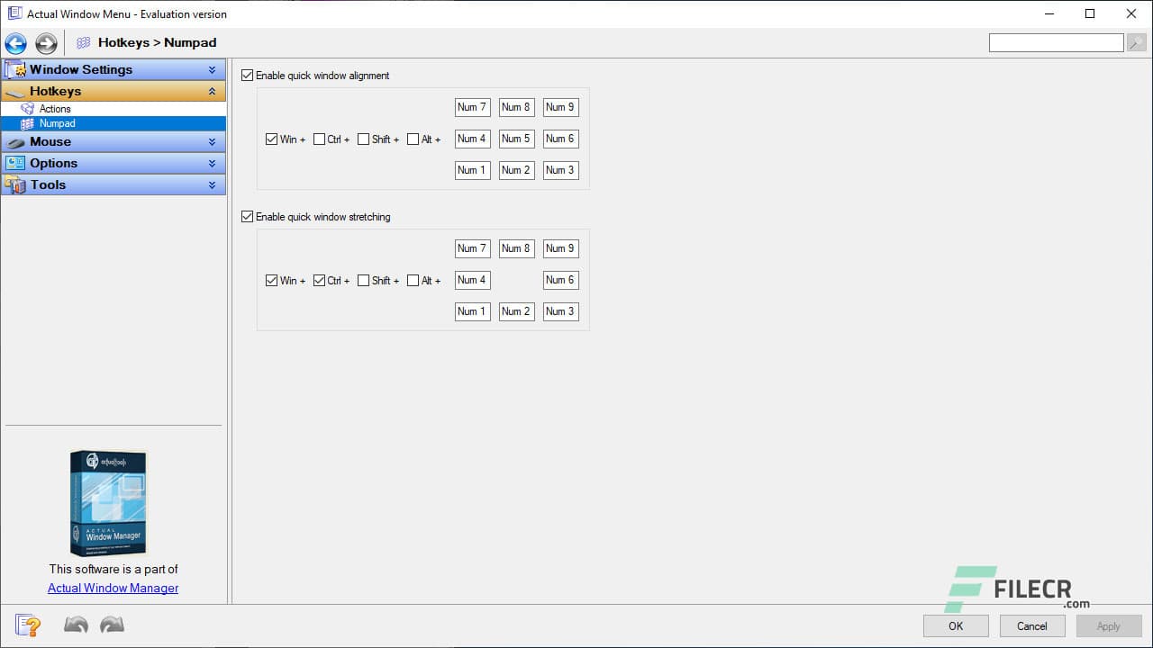 Actual Window Menu 8.15.3