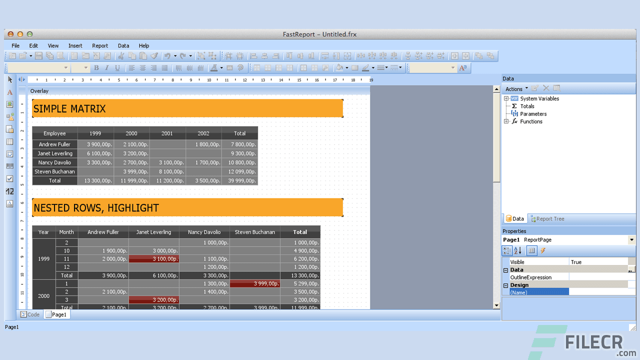 FastReport.Mono 2019.4.4