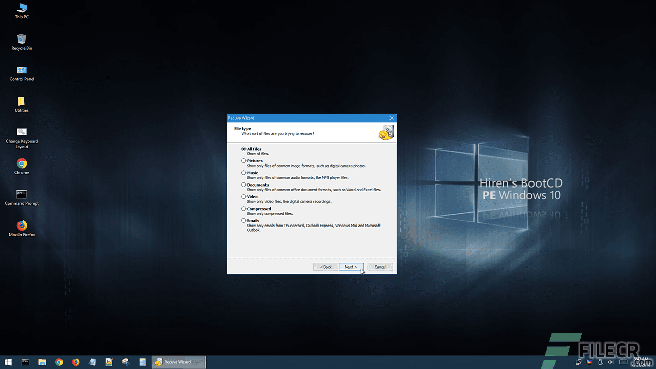 Hiren’s BootCD PE 1.0.8