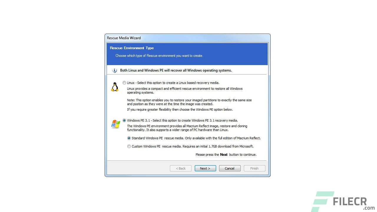 Macrium Reflect 8.1.8631
