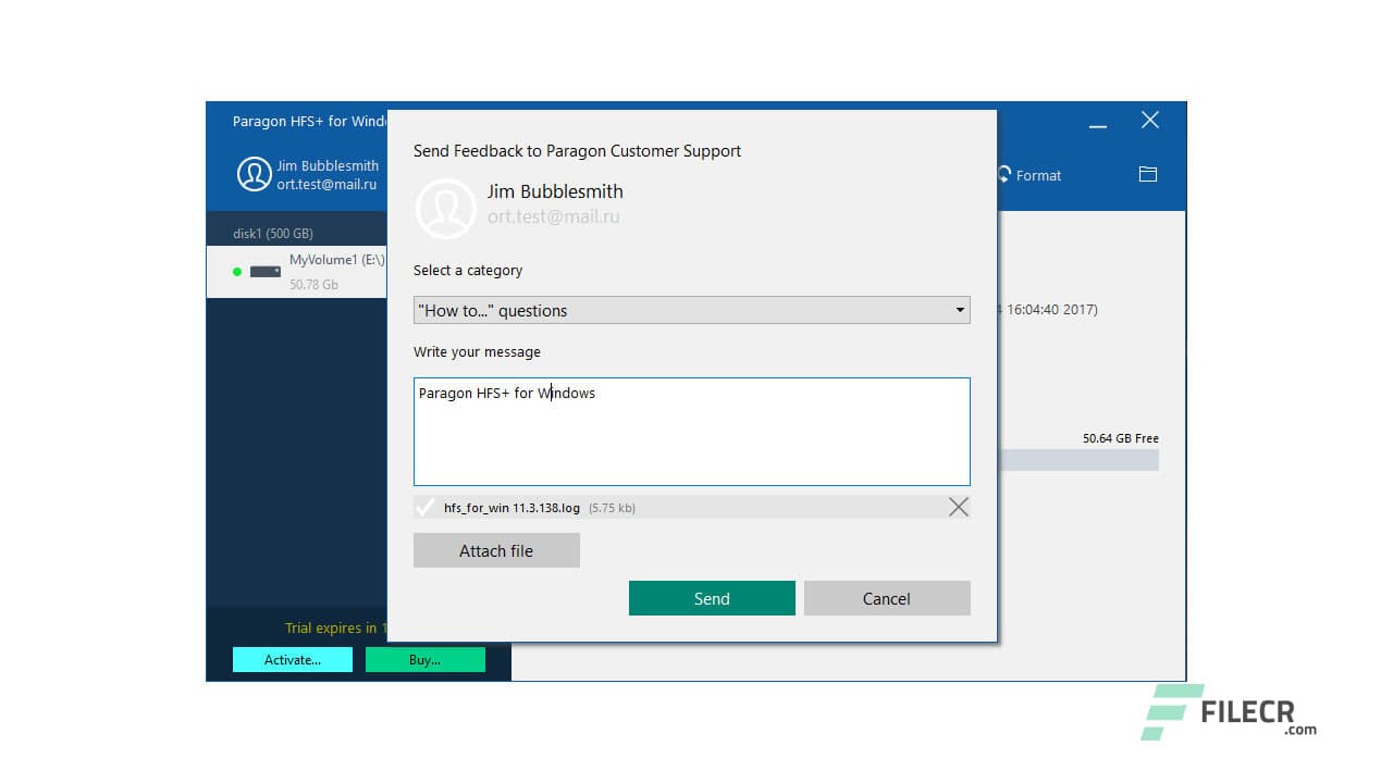 Paragon HFS+ for Windows 14.0.24