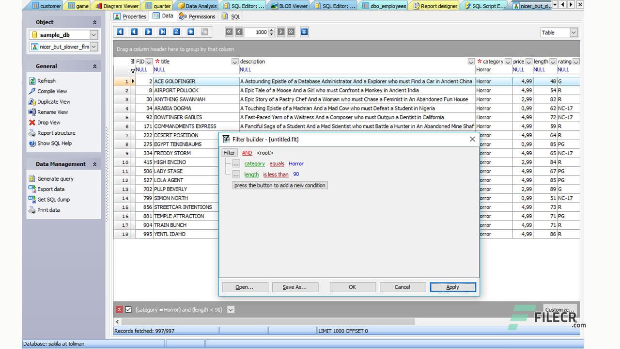 SQL Firebird Maestro 24.2.0.3