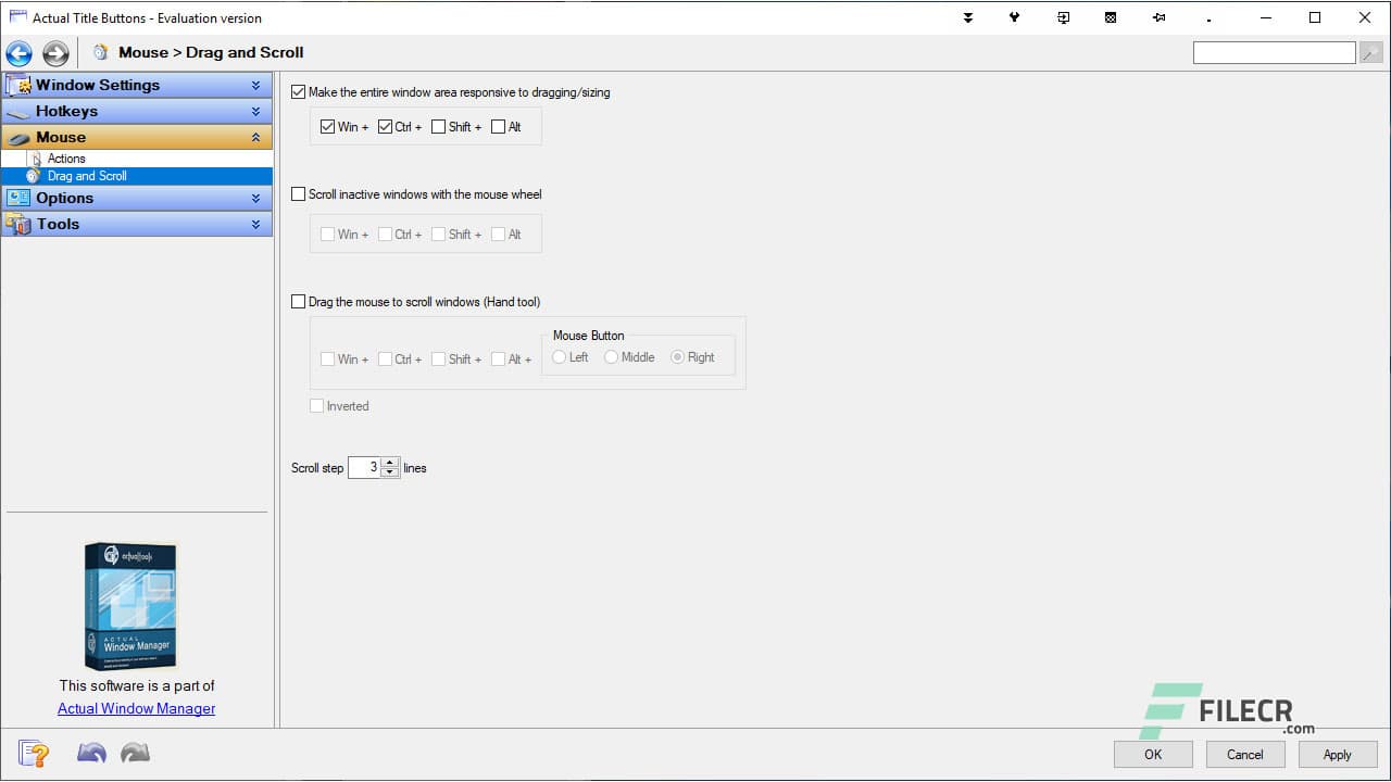 Actual Title Buttons 8.15.3
