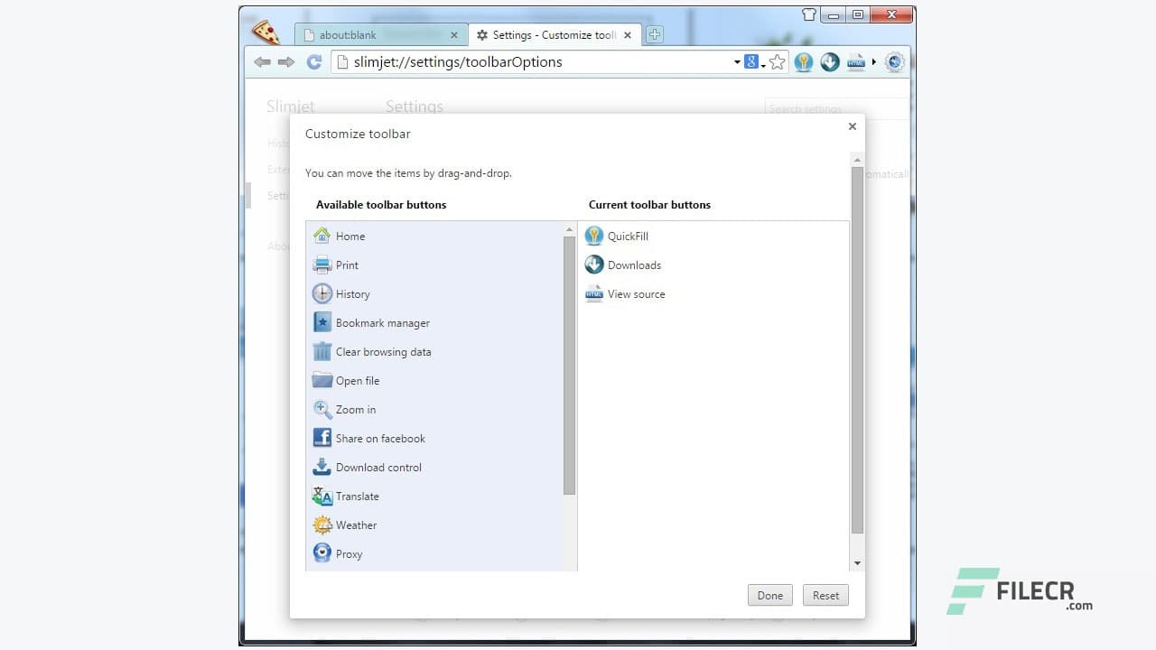 Slimjet Web Browser 48.0.1.0