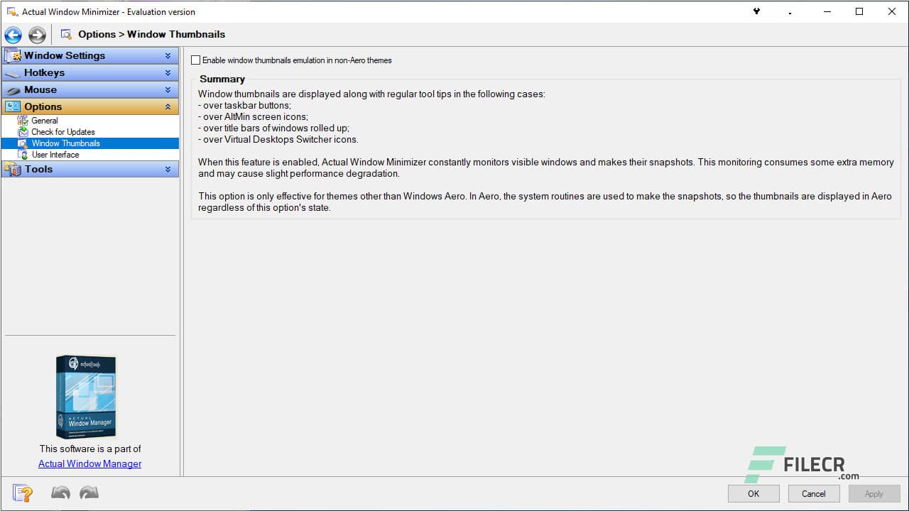Actual Window Minimizer 8.15.3