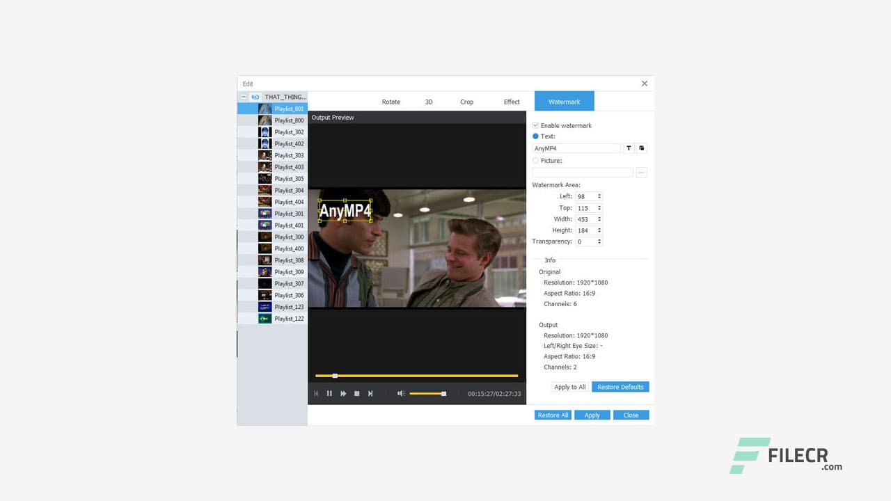 AnyMP4 Blu-ray Ripper 8.1.68