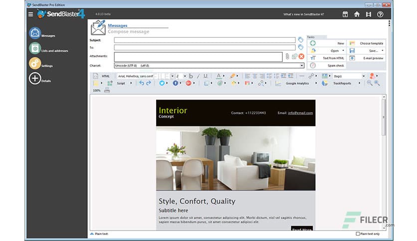 Sendblaster Pro Edition 4.3.4
