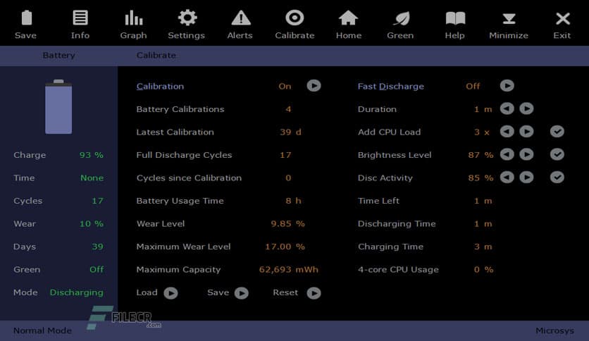 Microsys Smarter Battery 8.1