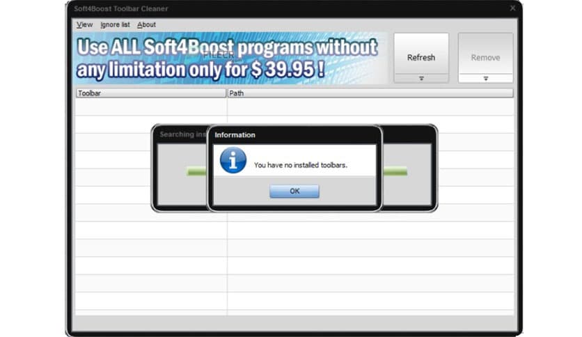Soft4Boost Toolbar Cleaner 8.2.9.365