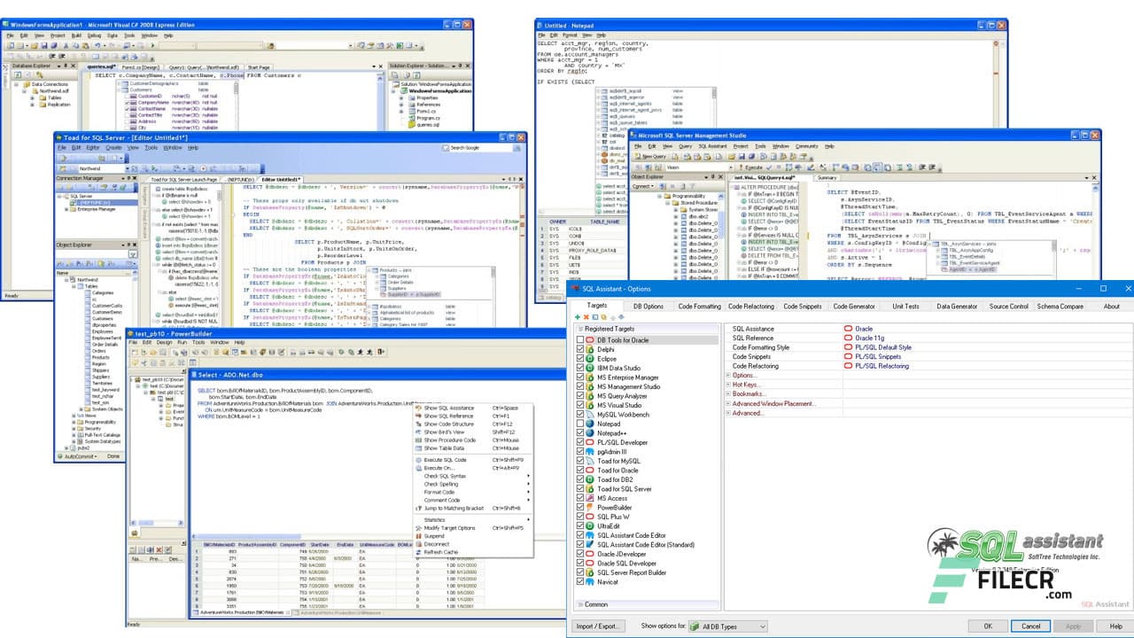 SoftTree SQL Assistant 9.5.444
