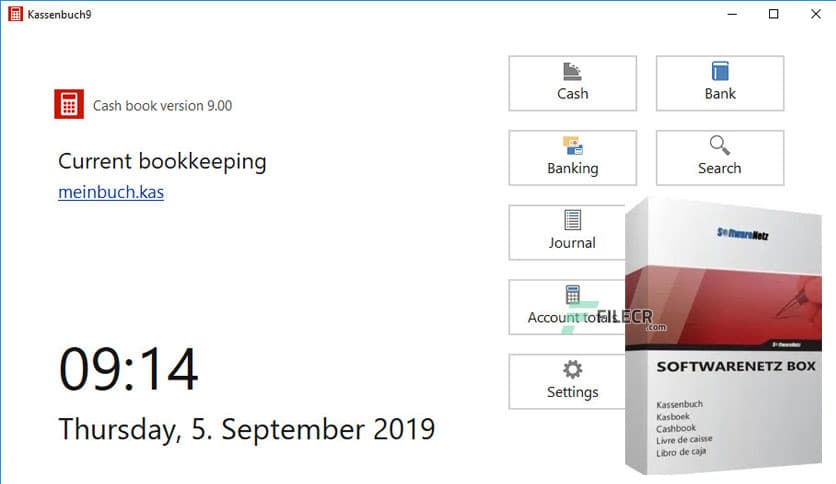 SoftwareNetz Cash Book 10.11
