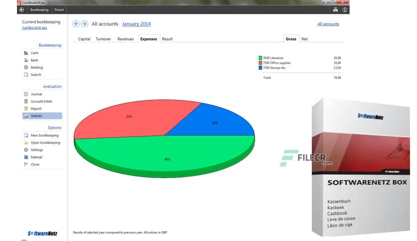 SoftwareNetz Cash Book 10.11