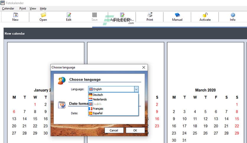 Softwarenetz Photo calendar 2.02