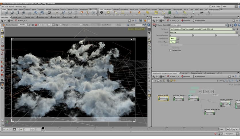 Solid Angle Houdini to Arnold 5.1.0
