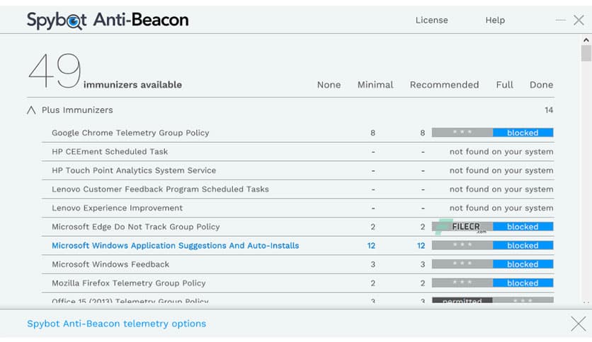 Spybot Anti-Beacon 5.4