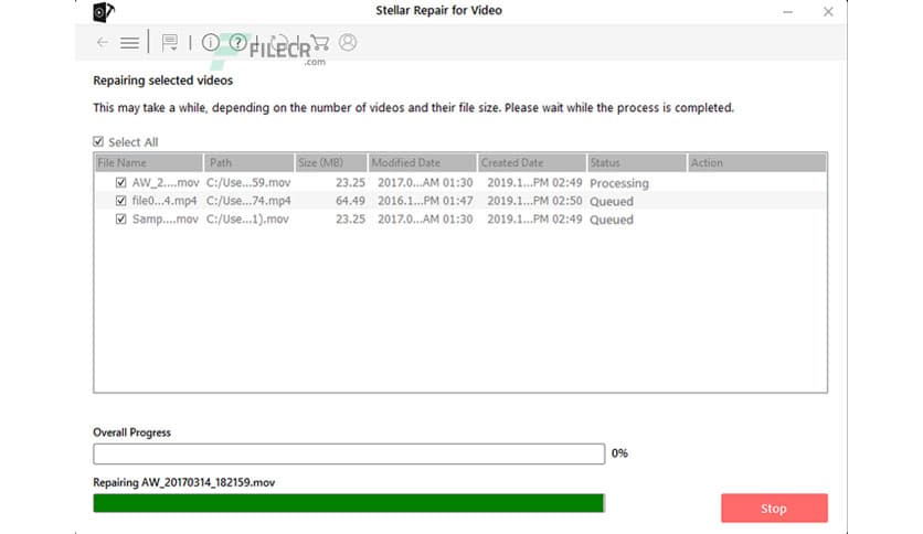 Stellar Repair for Video 6.8.2.0