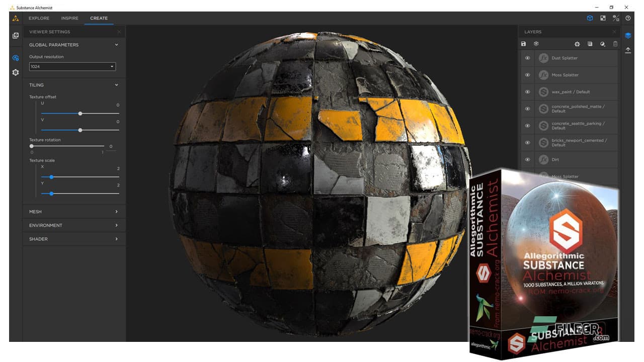 Allegorithmic Substance Alchemist 2020.3.2