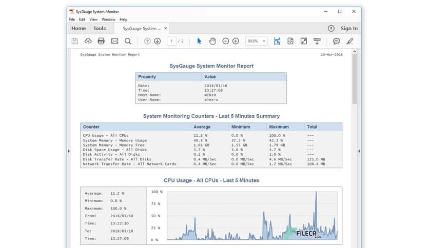 SysGauge Pro / Ultimate / Server 12.4.16
