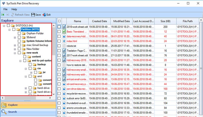 SysTools Pen Drive Recovery 16.2