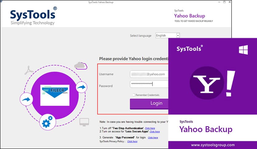 SysTools Yahoo Backup 4.0