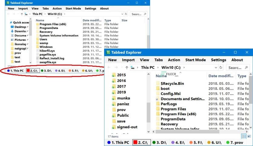 Tabbed Explorer 1.2.0.5