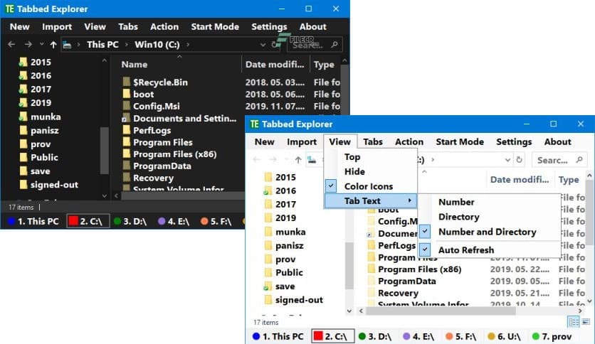 Tabbed Explorer 1.2.0.5