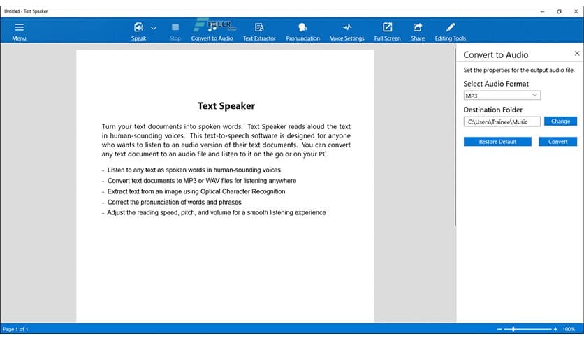Text Speaker 3.32