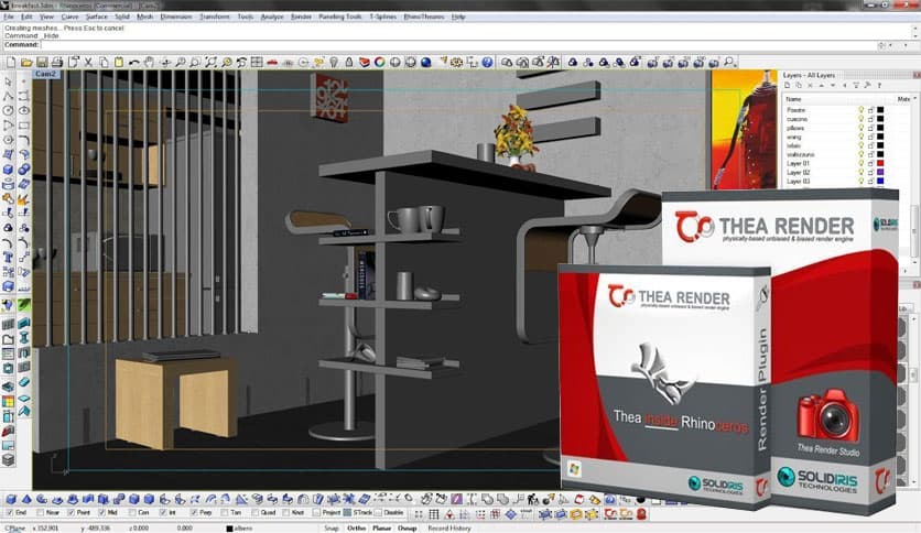Thea Render for Rhino v4.5.257.168