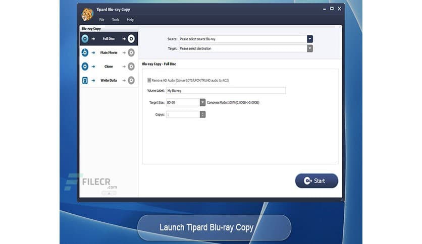 Tipard Blu-ray Copy 7.1.96