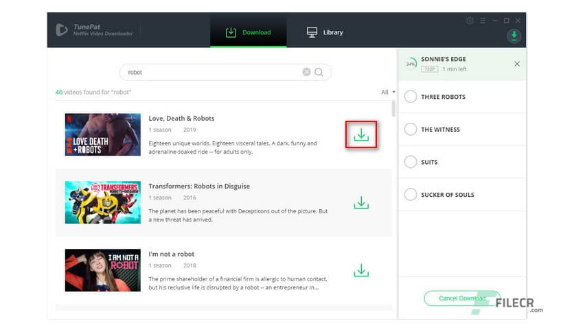 TunePat Netflix Video Downloader 1.8.7