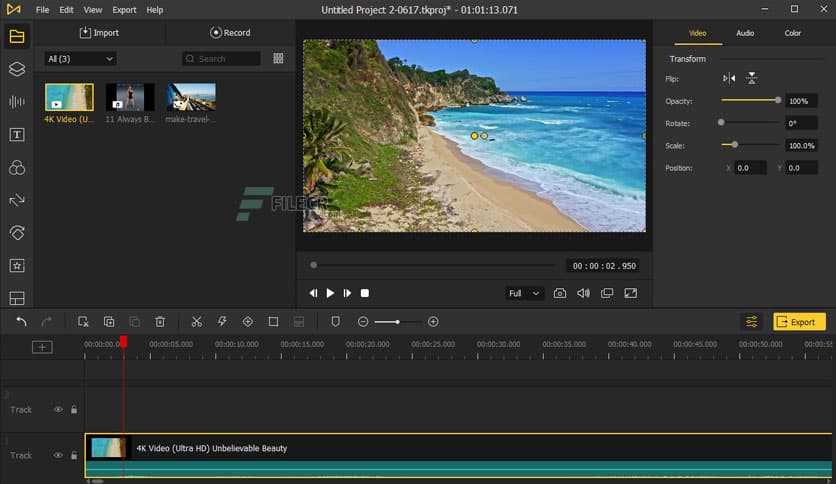 TunesKit AceMovi Video Editor 5.6.0.30