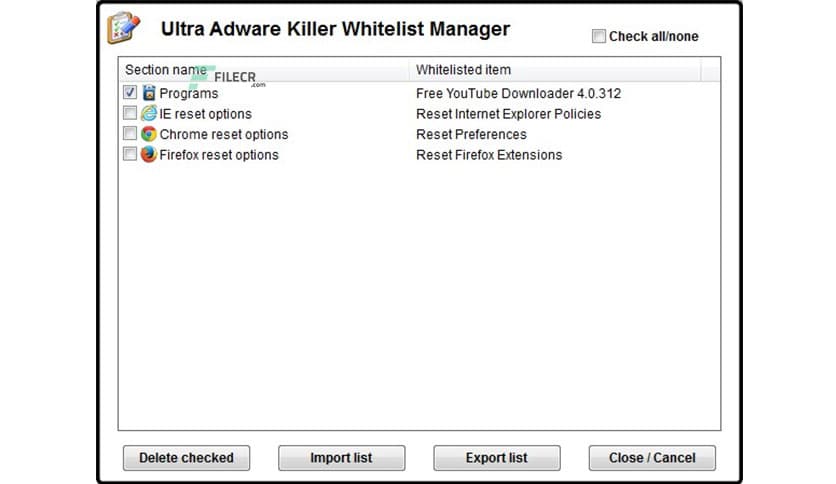 Ultra Adware Killer 10.9.9
