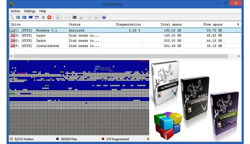 UltraDefrag Enterprise / Standard 9.0.1