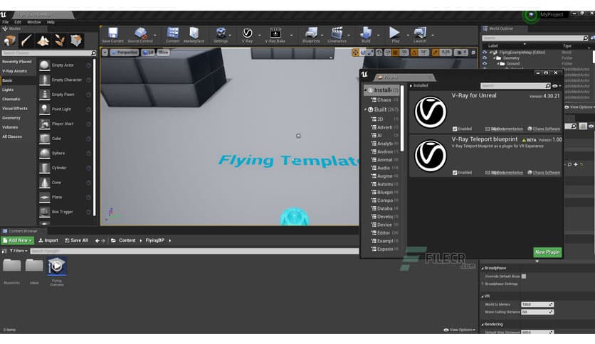 V-Ray Next v4.30.23 For Unreal 4.23-24-25