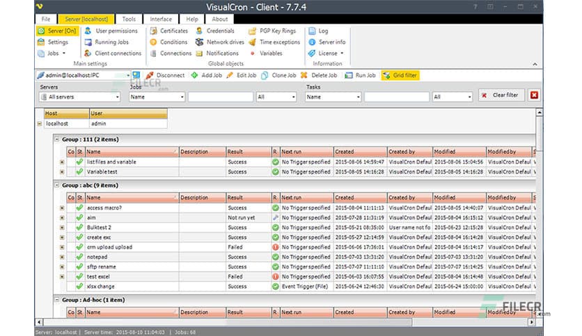 VisualCron Pro 9.9.12 Build 21260