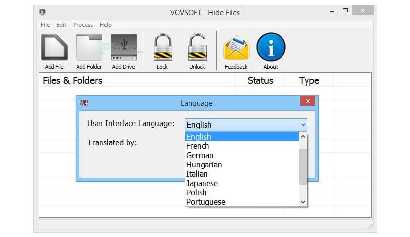 VovSoft Hide Files 9.2