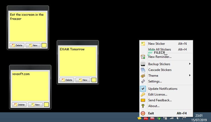 VovSoft Sticky Notes 10.2