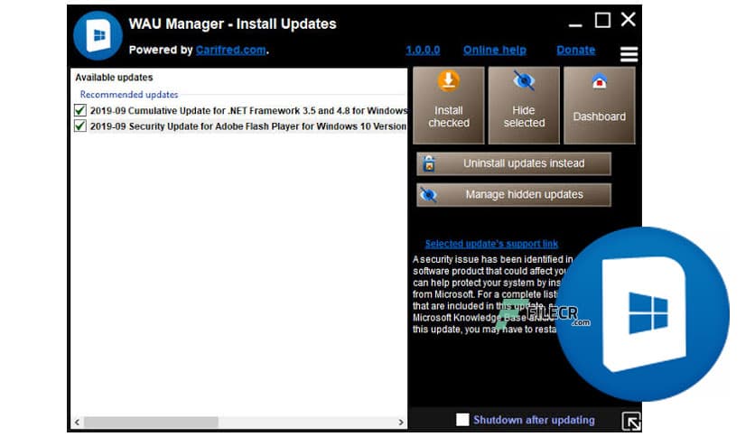 WAU Manager (Windows Automatic Updates) 3.8.5.0